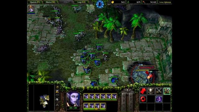 Warcraft 3 Story ► Maiev Finds Suramar & Drak'Thul - Night Elf Campaign смотреть онлайн
