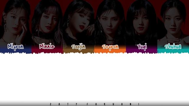 G-IDLE ((여자)아이들) - 'i'M THE TREND' Lyrics [Color Coded_Han_Rom_Eng]