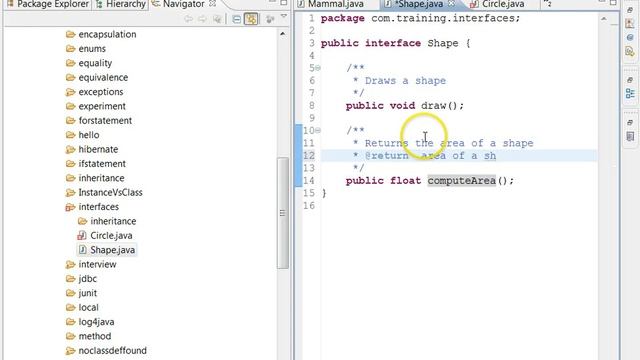 Introduction to Interfaces in Java смотреть онлайн