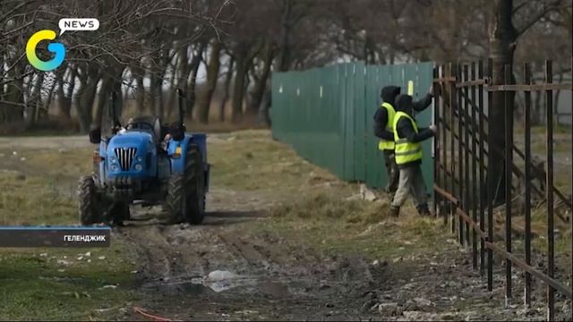 На Тонком мысе Геленджика появиться новый парк. смотреть онлайн