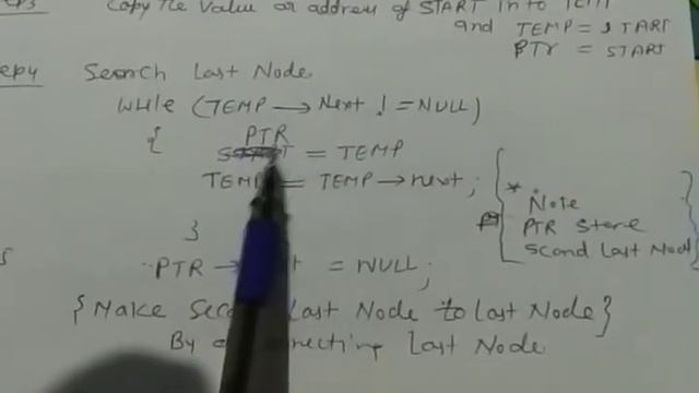 Delete Last Node from singly Linked list смотреть онлайн