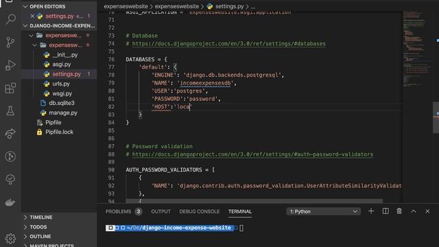 Installing a Postgres Database. Django project tutorial. [3] смотреть онлайн