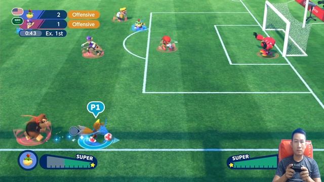 Mario and Sonic at the Tokyo 2020 Olympic Games Football 100 Penalty Bowser Jr vs Waluigi смотреть онлайн