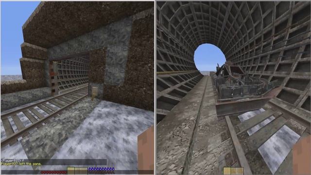 Minecraft Метро 2033 Сервер [Дневники разработчиков #26] [Гермо/Дрезина/Рельсы/Новый вид туннелей] смотреть онлайн