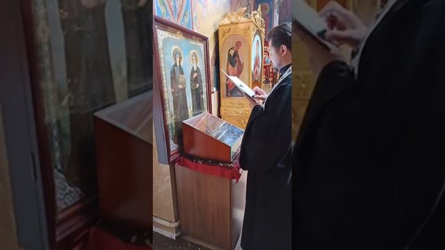 Молебен о семье и детях святым Петру и Февронии. Прот.Сергий смотреть онлайн