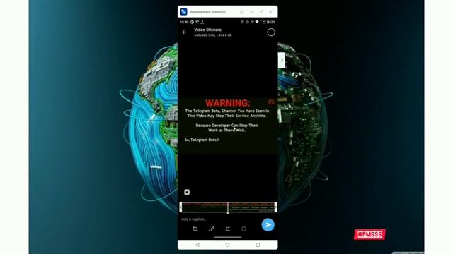 How to convert Telegram video into Animated sticker ? смотреть онлайн