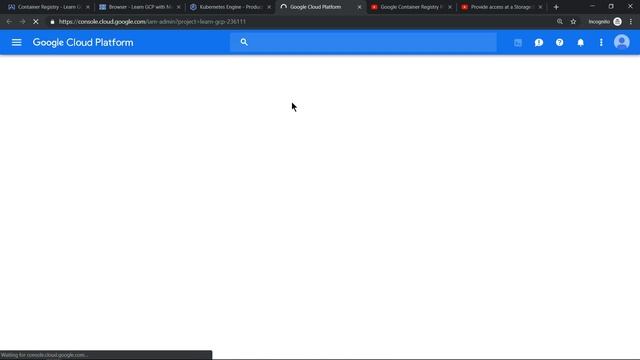 GCR + Storage Bucket Access + Docker Image Pull in different GCP Project смотреть онлайн