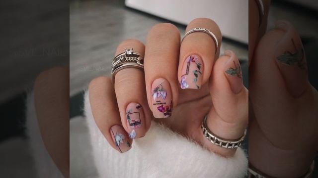 Маникюр 2022 | Лучшие идеи дизайна для коротких и длинных ногтей | Креативные идеи маникюра смотреть онлайн