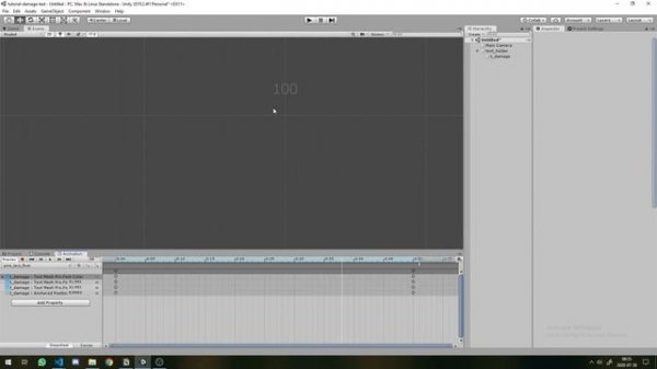 How to Make Damage Text and Number Popups in Unity | Tutorial