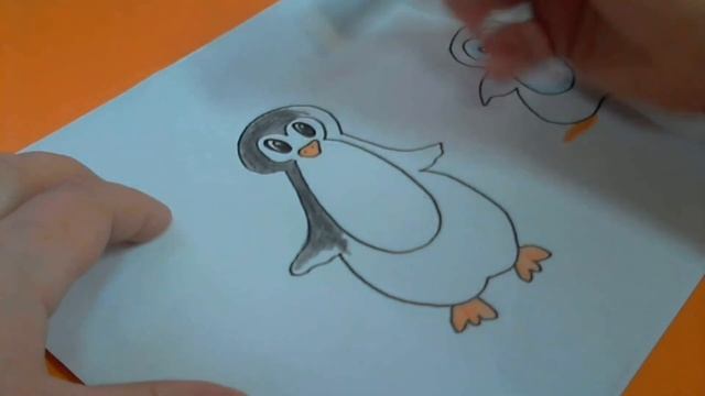 Занятие 8 Рисуем пингвинёнка смотреть онлайн