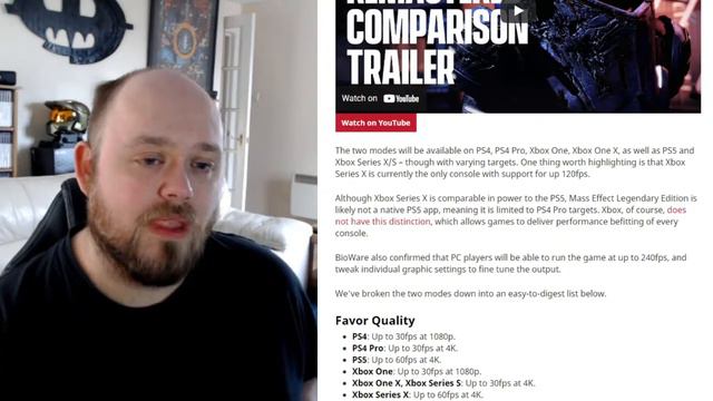 Only Xbox Series X Runs Mass Effect LE At 120 FPS смотреть онлайн