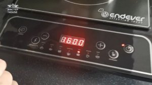 Мобильная индукционная плитка Endever для путешествий. Обзор функций