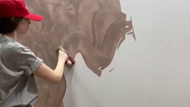 Шёлковая декоративная штукатурка Arabesco Pearl от французской компании Clavel. Нанесения AR 1 смотреть онлайн