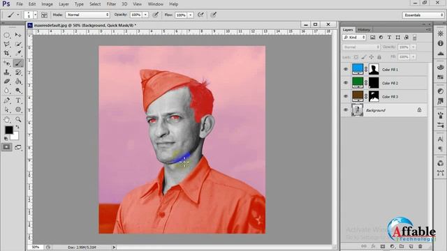 Adobe Photoshop CC Tutorial || এডোবি ফটোশপ টিউটোরিয়াল || Photo Re-Color || Class 25 смотреть онлайн
