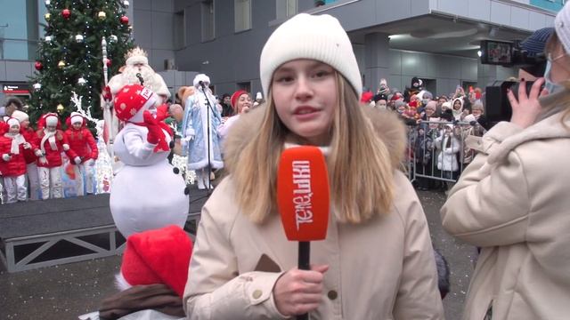 Поезд Деда Мороза в Ульяновске | ТЕЛЕШКО смотреть онлайн