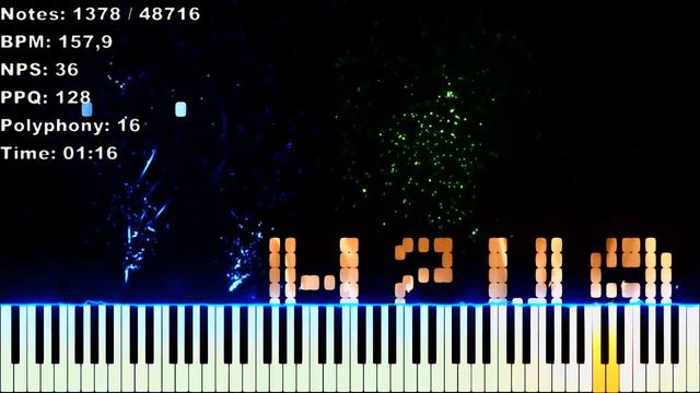 Rush C (SeeMusic) By [Black Midi] Grimmy (Black Midi Test) + Note Counter смотреть онлайн