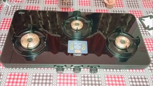 #anshuranicreativity #prestige || prestige gas stove 3 burner Review and unboxing || смотреть онлайн