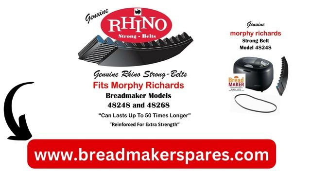 Morphy Richards bread maker belt 48268 смотреть онлайн