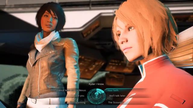 Mass Effect Andromeda-Flirting with Suvi смотреть онлайн