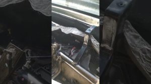 МЛ163 снятие радиатора отопителя