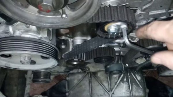 Замена ремня ГРМ на двигателе 4D20 авто Hover H5 DT