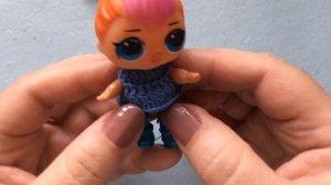 Вязаное платье для куколки ЛОЛ. Создаем гардероб для LOL.