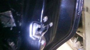 Настройка и демонтаж замка двери Opel Astra G