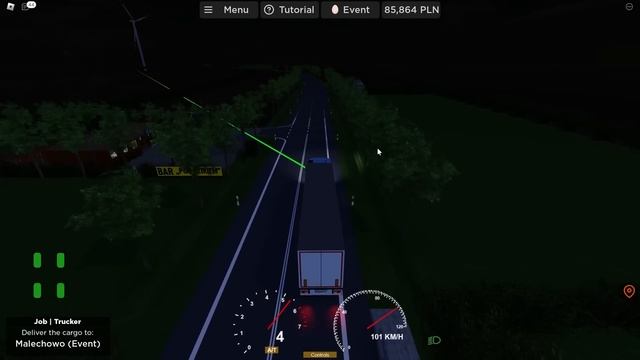 ŚWIĄTECZNE ZARABIANIE - DARŁOWO - MALECHOWO - Hogaty i Bartek w Roblox - Polish Car Driving #62 смотреть онлайн