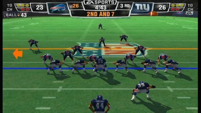 Madden NFL 10 (PS2) bills vs giants смотреть онлайн