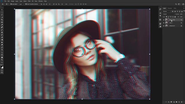 Photoshopda Glitch Effekti - Glitch Effect | Photoshop darslari | Фотошоп дарслари смотреть онлайн