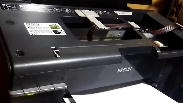 Epson T50 / P50 проблема - мушкилот чернила картридж смотреть онлайн