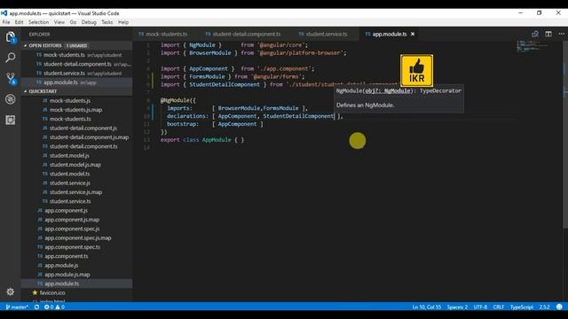 Angular 4 : Get Data From Database using Angular [Use of Service] смотреть онлайн