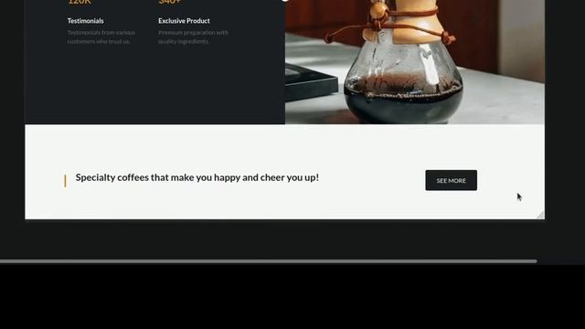 A mobile-first responsive website for a Cafe смотреть онлайн