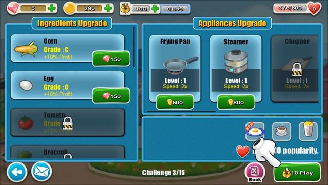 Kitchen story: Food Fever – Cooking Games (Gameplay Android) смотреть онлайн