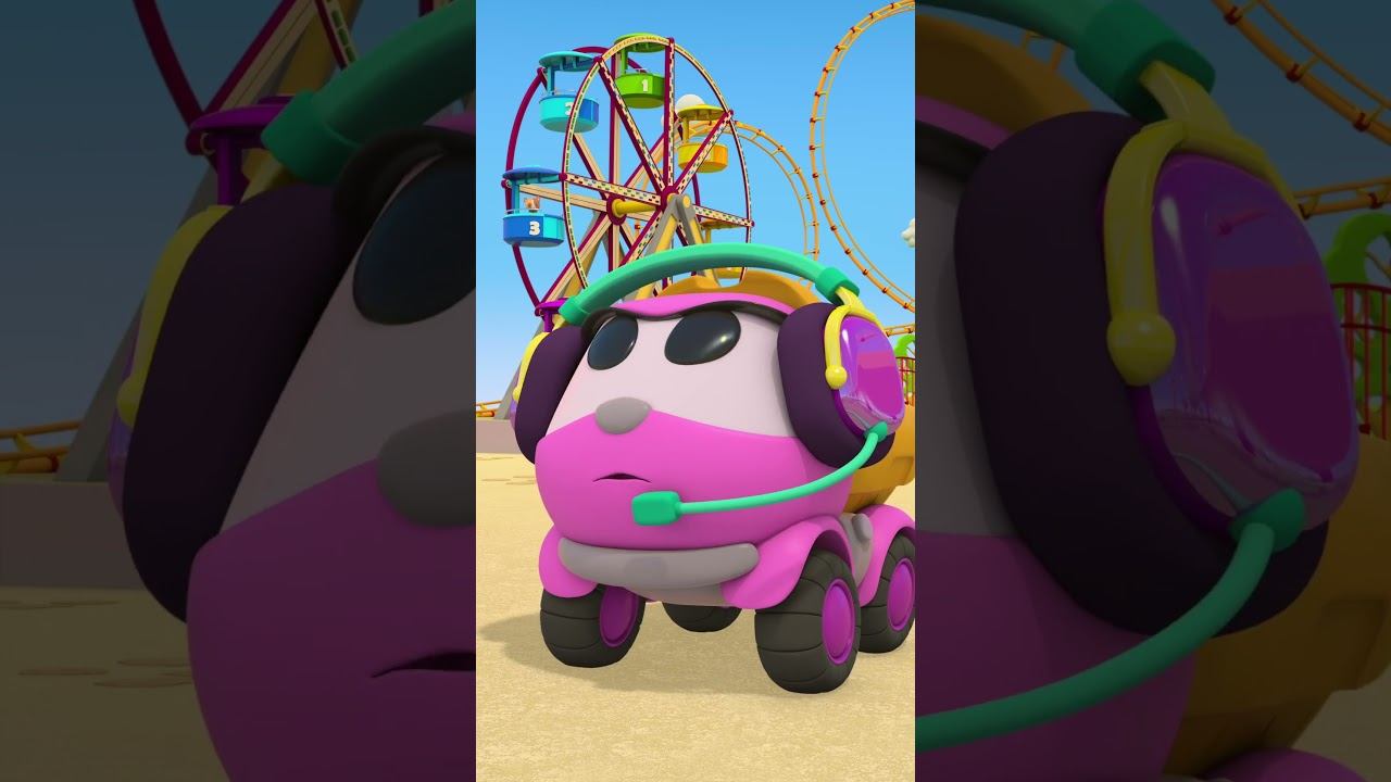 Машины помощники спасают КОТЕНКА в парке аттракционов | Мультик #машиныпомощники #мультик #твдеткам смотреть онлайн