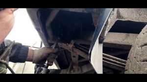 Снятие РЖАВОЙ задней рессоры на УАЗ Патриот