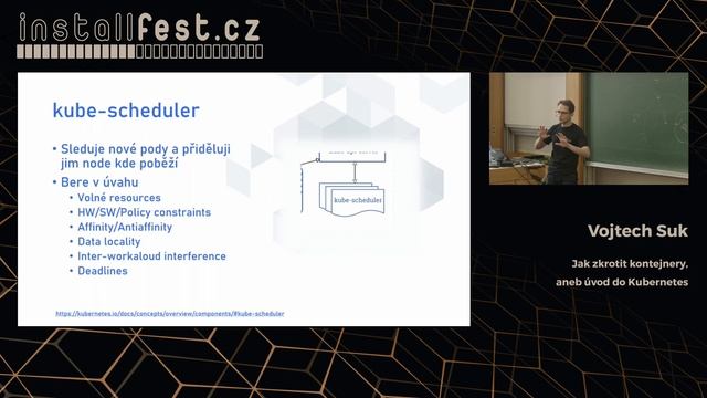 Jak zkrotit kontejnery, aneb úvod do Kubernetes (Vojtech Suk) смотреть онлайн