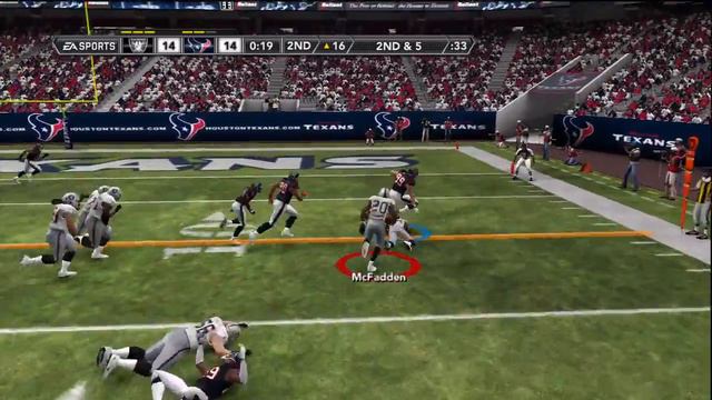 Madden 12-Online ranked gameplay w/commentary[HD]Raiders Vs Texans смотреть онлайн