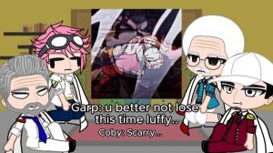 Marines React To Luffy/Joyboy || Gacha || Original || One Piece || Reaction || Luffy || Gear 5 ||