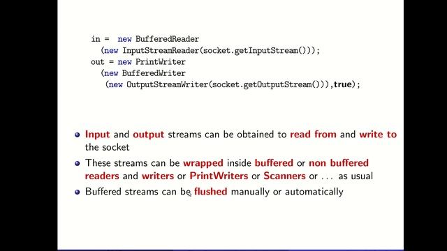 Java Sockets смотреть онлайн