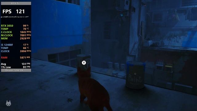 Stray | RTX 3050 смотреть онлайн