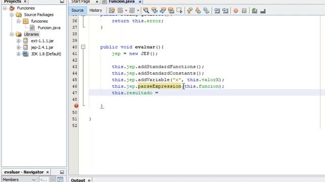 Evaluar expresiones matemáticas en Java con el parser Jep 2021 смотреть онлайн