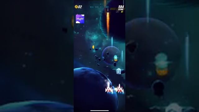 Galaga Wars+ - iOS Apple arcade Game , gameplay all levels part 1 смотреть онлайн