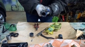 6 / Часть. Минск 125. Замена втулок и сальников передней вилки и начало сборки Минчика.