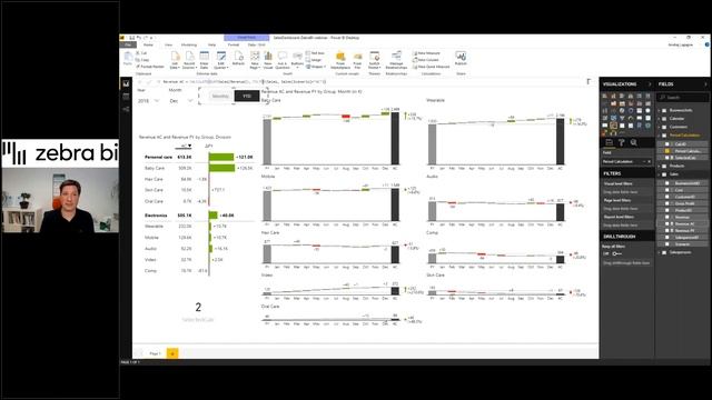Creating A Switch By Using Slicers And DAX In Power BI  || Zebra BI Knowledge Base