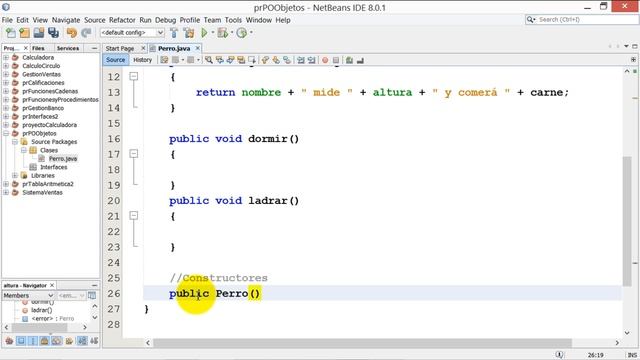 Clases y Objetos POO (23-25) Curso de Java - Algoritmos y Programación смотреть онлайн