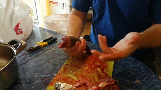 Как разделать рыбу красноперку на филе смотреть онлайн