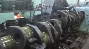 Полировка Коленчатого вала 10д100