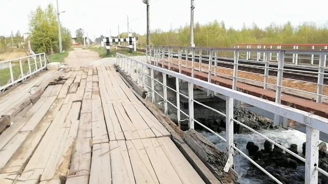Река Ижора у Ж/Д станции "Пудость". 14.05.2023. смотреть онлайн