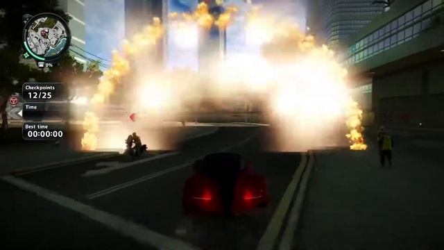 Just Cause 2 | Challenge: Downtown Highway смотреть онлайн